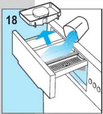 Ardo WD1000 - Utilisation des detergents - 4