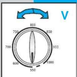Ardo TL1200X - BOUTON VARIATEUR DE VITESSE D'ESSORAGE: - 1