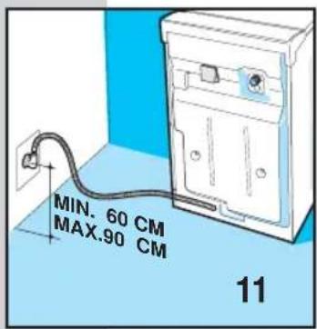 Ardo TL1200X - CONNEXION A L'INSTALLATION HYDRAULIQUE - 3
