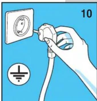 Ardo A800 - BRANCHEMENT ÉLECTRIQUE - 2