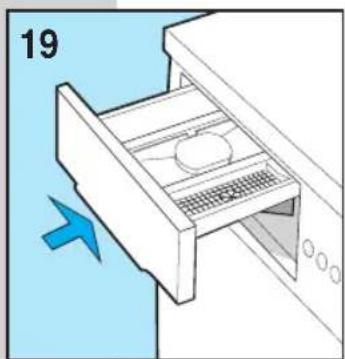Ardo A35010E - SI LE MODÈLE PRÉVOIT LE RÉCIPIENT POUR LE DÉTERGENT LIQUIDE - 3