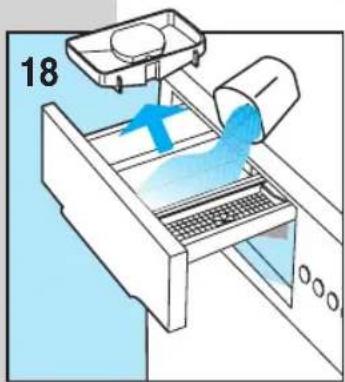 Ardo A35010E - SI LE MODÈLE PRÉVOIT LE RÉCIPIENT POUR LE DÉTERGENT LIQUIDE - 2