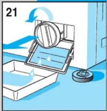 Ardo A35010E - NETTOYAGE DU FILTRE - 1