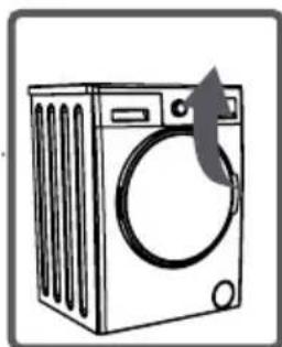 ATLANTIC A1208A+++ - Ne pas dépasser la capacité maxi- mum de charge de séchage indiquée dans le tableau des programmes de lavage. - 2