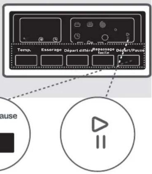 ATLANTIC A1208A+++ - Bouton Départ/Pause - 1