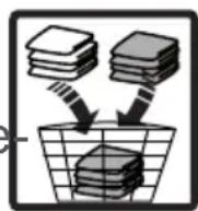 ATLANTIC A1208A+++ - ATTENTION : AVERTISSEMENT : Les défauts qui résultent de la pénétration de substances étrangères dans votre machine ne sont pas couverts par la garantie. - 2