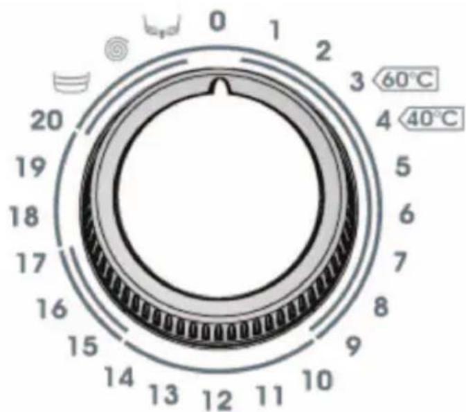 ATLANTIC A10075 - Compartment à lessive de prélavage : - 2