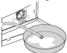 BEKO WMB 61021 MS - Evacuation de l'eau restante et nettoyage du filtré de la pompe - 2