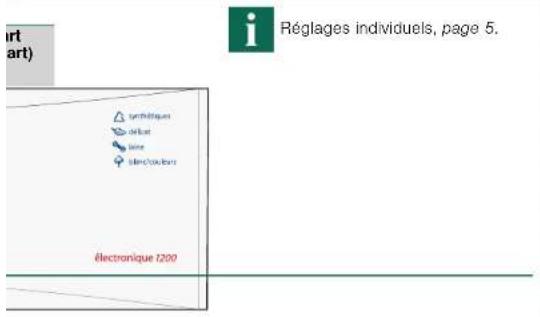 VIVA WFV12A01FF - Régler et adapter le programme - 1