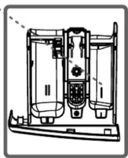 OCEANIC OCEALL910W - Compartment Adoucissant (central): - 3