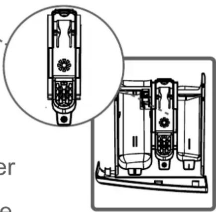 OCEANIC OCEALL910W - Compartment Adoucissant (central): - 1
