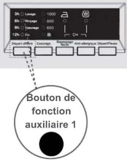OCEANIC OCEALL610DD - Pour utiliser la fonction auxiliaire du départ différé: - 1