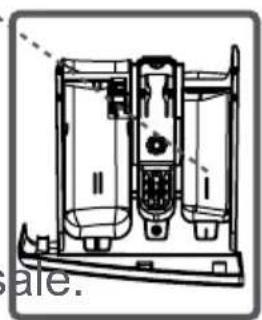 CONTINENTAL EDISON CELL9120S - Compartment à lessive de prélavage : - 2