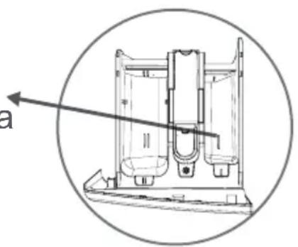 CONTINENTAL EDISON CELL510SI - Compartiment à lessive de prélavage : - 1