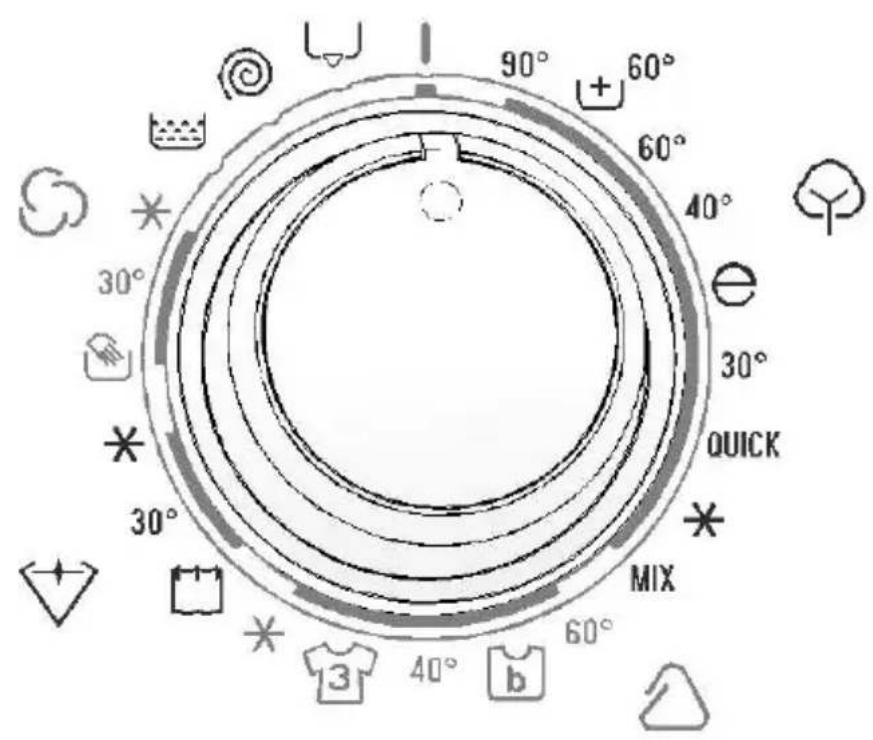 WALTHAM ZEPHYRUS 1006 WAV 11 - MANETTE SELECTEUR DE PROGRAMME - 1