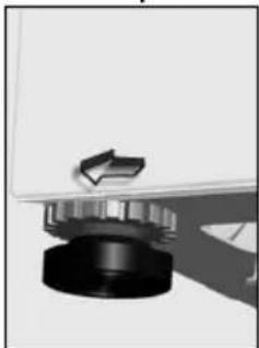 WALTHAM WAL 1207 A - REGLAGE DES PIEDS - 1