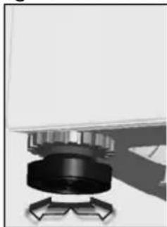 WALTHAM WAL 1207 A - REGLAGE DES PIEDS - 2