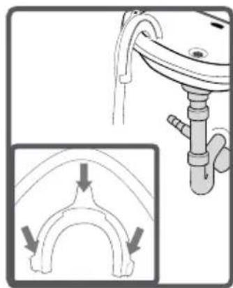 WALTHAM WT 1007 WAV 14 - CHAPITRE -3: INSTALLATION DE VOTRE LAVE-LINGE (BRANCHEMENT DU TUYAU DE VIDANGE) - 2