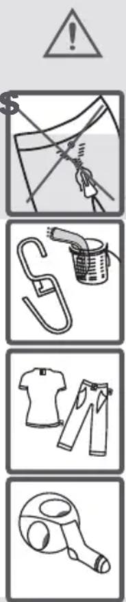 WALTHAM WT 1007 WAV 14 - ATTENTION: AVERTISSEMENT: Les défauts qui résultat de l'introduction de pieces étrangères dans votre lave-linge ne sont pasouverts par la garantie. - 1