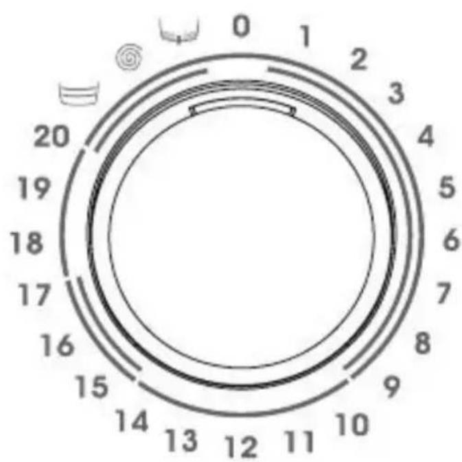 WALTHAM OTIS 1206 WAV 10 - MANETTE SELECTEUR DE PROGRAMME - 1