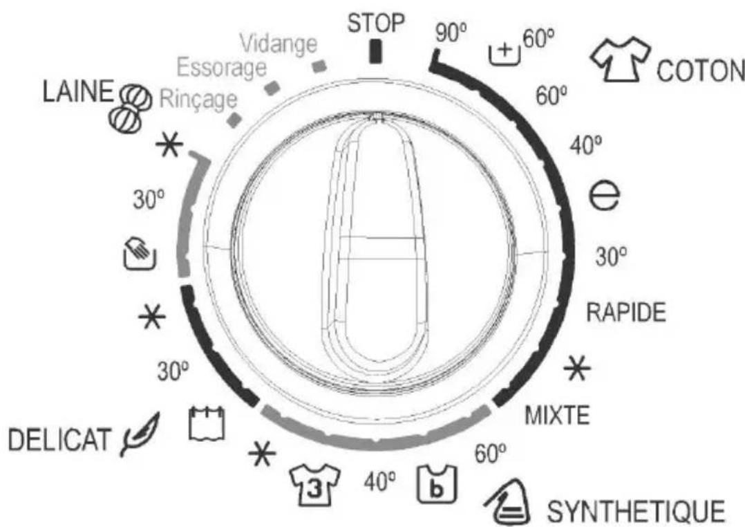 WALTHAM IBIZA1007WAV11 - MANETTE SELECTEUR DE PROGRAMME - 1