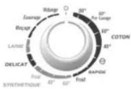 WALTHAM AURA 505 WAV 11 - MANETTE SELECTEUR DE PROGRAMME - 1