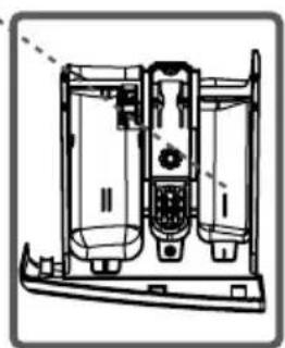BELLAVITA LF 1407 A++ RSCN VT - Compartment Adoucissant (central): - 3