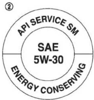 INFINITI FX50 (2011) - Choixd'huile appropriée - 1