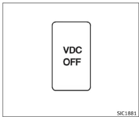 INFINITI FX50 (2011) - COMMANDEDEDESACTIVATIONDU CONTROLLEDEDYNAMIQUEUDVÉHICULE (VDC) - 1