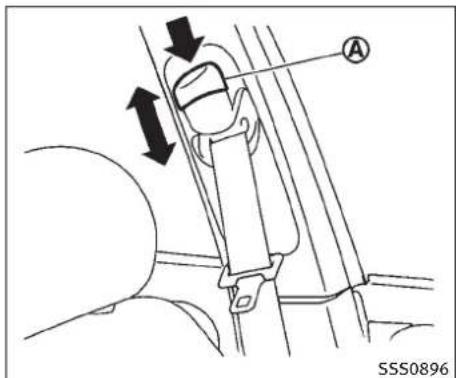 INFINITI FX50 (2011) - Vérificationdufonctionnementdes ceinturesdesecurité - 1