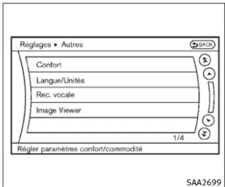 INFINITI FX50 (2011) - MODEDECOMMANDEALTERNATIF DERECONNAISSANCEVOCALE INFINITI - 1