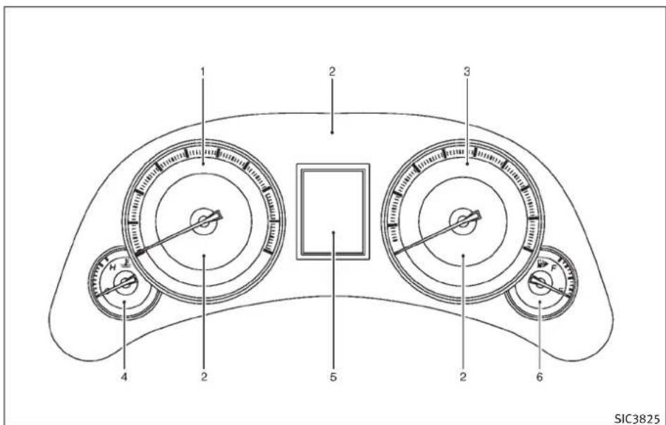 INFINITI FX50 (2011) - COMPTEURSETINDICATEURS - 1