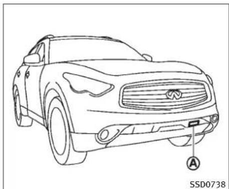 INFINITI FX50 (2011) - Comment manipulerlecapteur: - 1