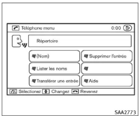 INFINITI FX50 (2011) - FONCTIONDUTÉLÉPHONE - 1