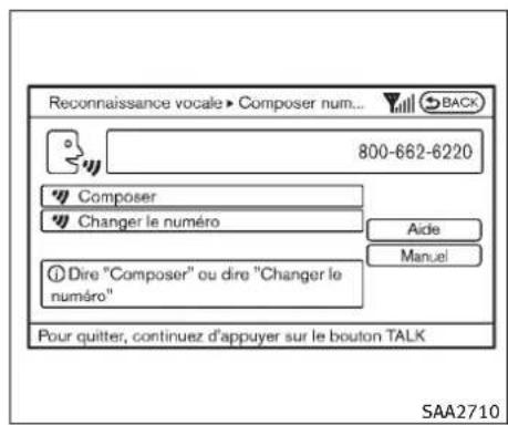 INFINITI FX50 (2011) - Commandedetéléphone: - 6