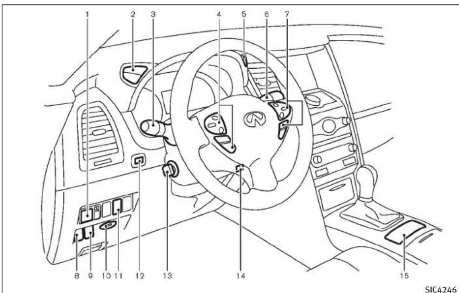INFINITI FX50 (2011) - CABINE - 1