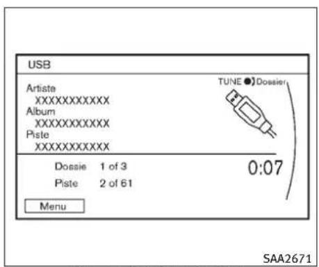 INFINITI FX50 (2011) - Selectiondefichiers(modulesavecs systemedenavigation) - 1
