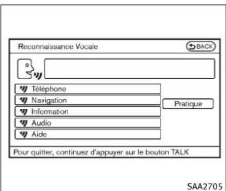 INFINITI FX50 (2011) - Dicterdescommandesvocales - 1