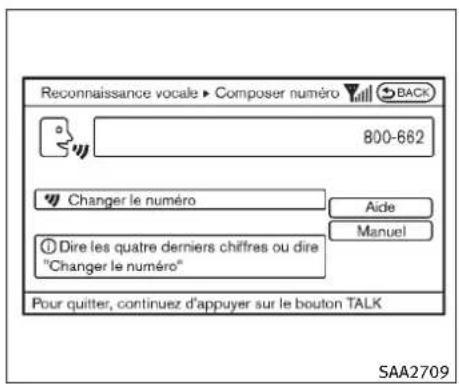 INFINITI FX50 (2011) - Commandedetéléphone: - 5