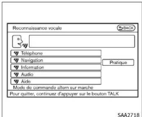 INFINITI FX50 (2011) - Dicterlescommandesvocales - 1