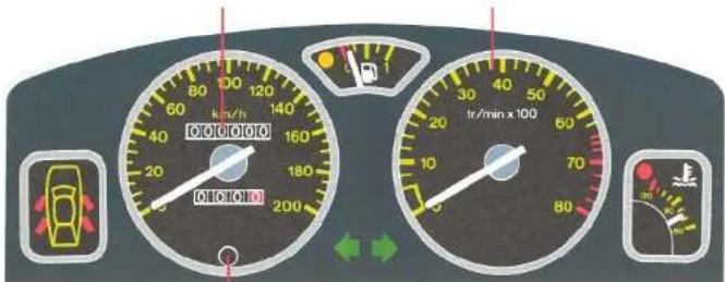 CITROEN ZX (1992) - Compteur journalier - 6