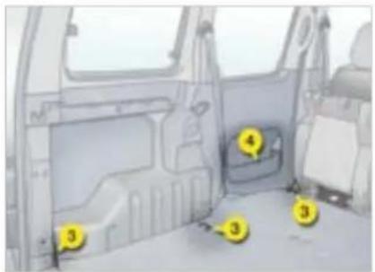 CITROEN Berlingo (1999) - LES AMENAGEMENTS ARRIÈRE - 3