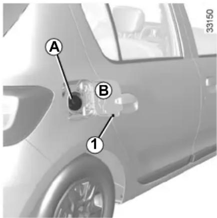 DACIA Logan MCV (2013) - Essuie-vitre arriere - 1