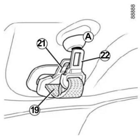 DACIA Logan MCV (2013) - Ceintures de sécurité arrêté laterales - 3