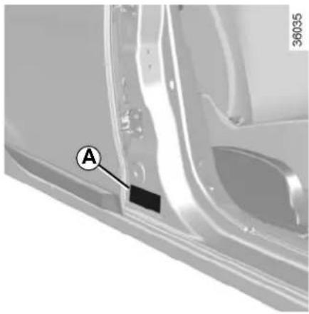 DACIA Logan MCV (2013) - PLAQUES D'IDENTIFICATION VEHICULE - 1