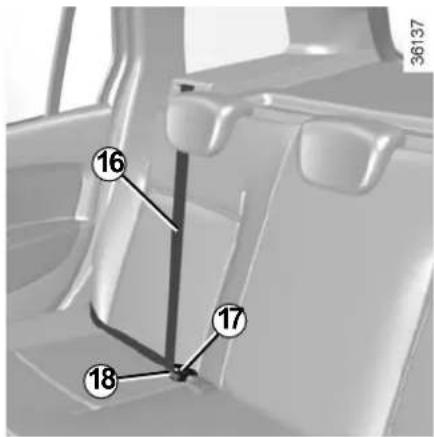 DACIA Logan MCV (2013) - CEINTURES DE SECURITE (4/6) - 1