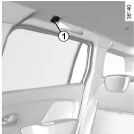 DACIA Logan MCV (2013) - TRANSPORT D'OBJECTS : Filet de séparation (1/2) - 1