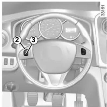 DACIA Logan MCV (2013) - Mise en régulation de vitesse - 1