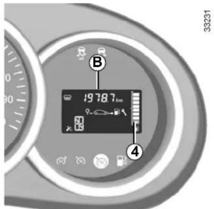 DACIA Logan MCV (2013) - Indicateur de niveau carburant 3 ou 4 - 1