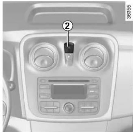 DACIA Logan MCV (2013) - Avertisseur lumineux - 1